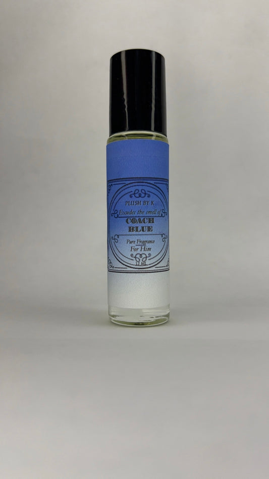 Coach: Blue Body Oil